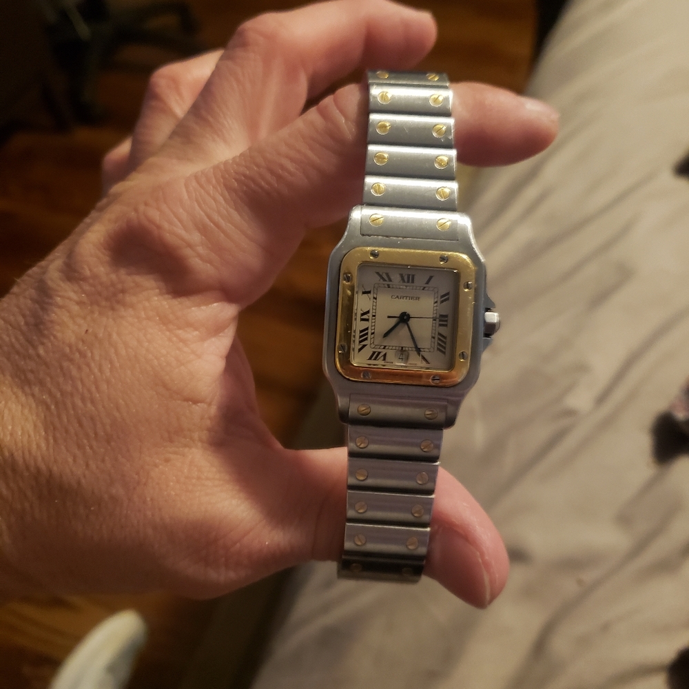 Cartier Santos de Cartier quartz